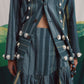Leher Blazer Co-ord Set